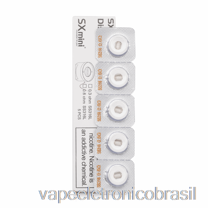 Bobinas De Substituição Vape Eletronico Yihi Sx Nano Ada Bobinas De 0,6 Ohm